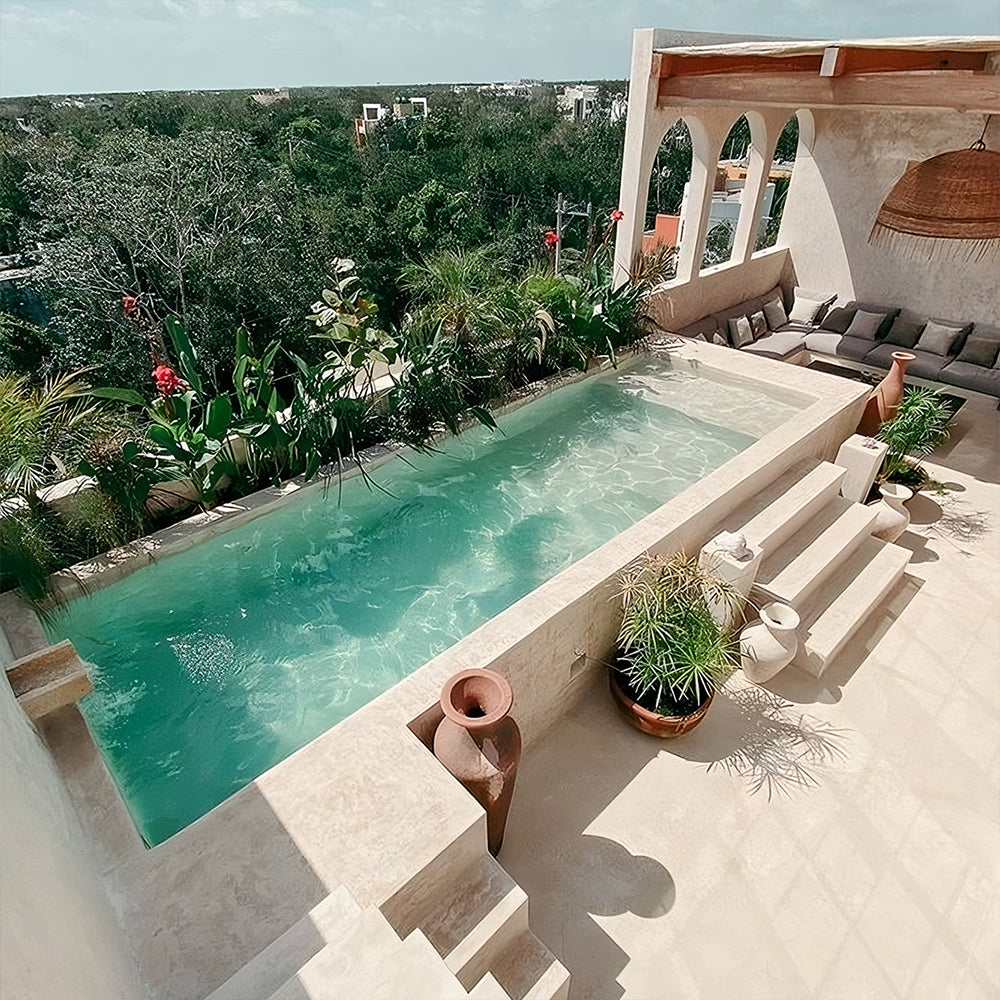 Chukum — alternative naturelle au carrelage piscine